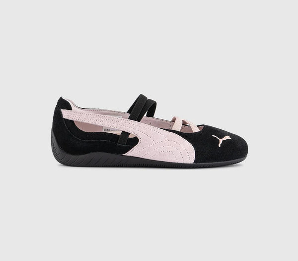 PUMA Speedcat Ballet Pumps Puma Black Mauve Mist UK Size 4