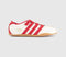 adidas Tokyo Mary Jane Trainers Cream White Red Gold Metallic UK Size 5