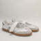 adidas Samba Jane Ballet Trainers White Silver Metallic Gum UK Size 7