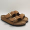 Womens BIRKENSTOCK Arizona Two Strap Sandals Mink Nubuck Sgfb UK Size 5 EU38