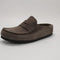 Womens BIRKENSTOCK Naples Wrapped EXQUISITE Loafers Suede Concrete Gray UK Size 5.5 EU39