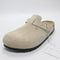 Womens BIRKENSTOCK Boston Clogs Sandcastle Suede UK Size 7 EU40