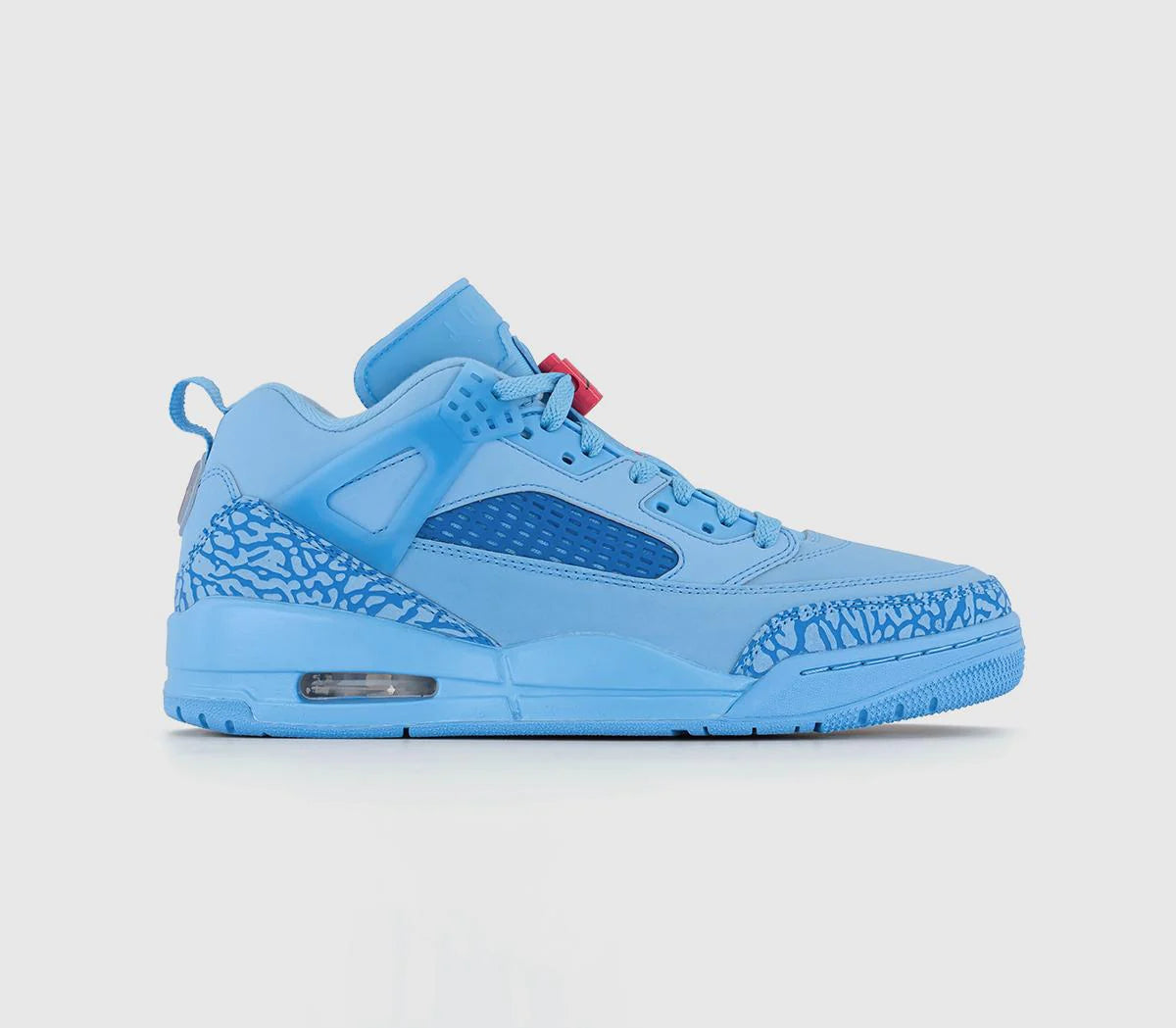 Jordan Spizike Low Trainers Football Blue Fountain Blue UK Size 6 EU40