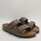 Womens BIRKENSTOCK Arizona Two Strap Sandals Stone UK Size 5 EU38