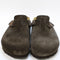 Womens BIRKENSTOCK Boston Clogs Mocca Suede UK Size 5.5 EU39