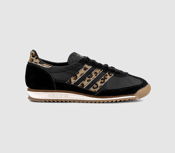 adidas SL 72 Trainers Leopard Preloved Brown Black G UK Size 8