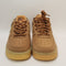 Nike Air Force 1 07 Trainers Flax Wheat Gum Light Brown UK Size 8