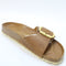 Womens BIRKENSTOCK Madrid Big Buckle Sandals Cognac UK Size 7.5 EU41