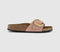 Womens BIRKENSTOCK Madrid Big Buckle Sandals Soft Pink UK Size 5.5 EU39