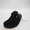 Womens BIRKENSTOCK Boston Clogs Black Suede UK Size 4.5 EU37