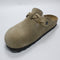 Womens BIRKENSTOCK Boston Clogs Braided Taupe UK Size 5 EU38
