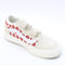 Kids Vans Old Skool Toddler Trainers Floral Chantilly Red UK Size 8infant
