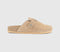 Womens OFFICE Fawn Slip On Clogs Taupe Suede UK Size 6