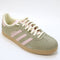 adidas Gazelle Trainers Orbit Green Clear Pink Cream White UK Size 5.5
