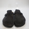 Womens BIRKENSTOCK Boston Clogs Velvet Grey UK Size 5 EU38