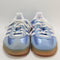 adidas Gazelle Indoor Trainers Bliss Blue White Metallic UK Size 5