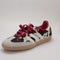 adidas Samba OG Trainers Cow Print Aurora Coffee White Gum UK Size 7