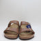 Mens BIRKENSTOCK Arizona Two Strap Sandals Oiled Cognac