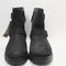 Womens Toms Ionie Moto Boots Black Uk Size 4