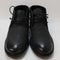 Mens Office Burlington Chukka Boots Black Leather