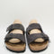 Womens Birkenstock Arizona Two Strap Velvet Gray Uk Size 5