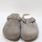 Womens Birkenstock Boston Clogs Gray Taupe Suede Uk Size 3