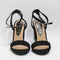 Womens Office Harris Heel Detail Heeled Sandals Black