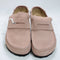 Womens BIRKENSTOCK Naples Wrapped Loafers Pink Clay