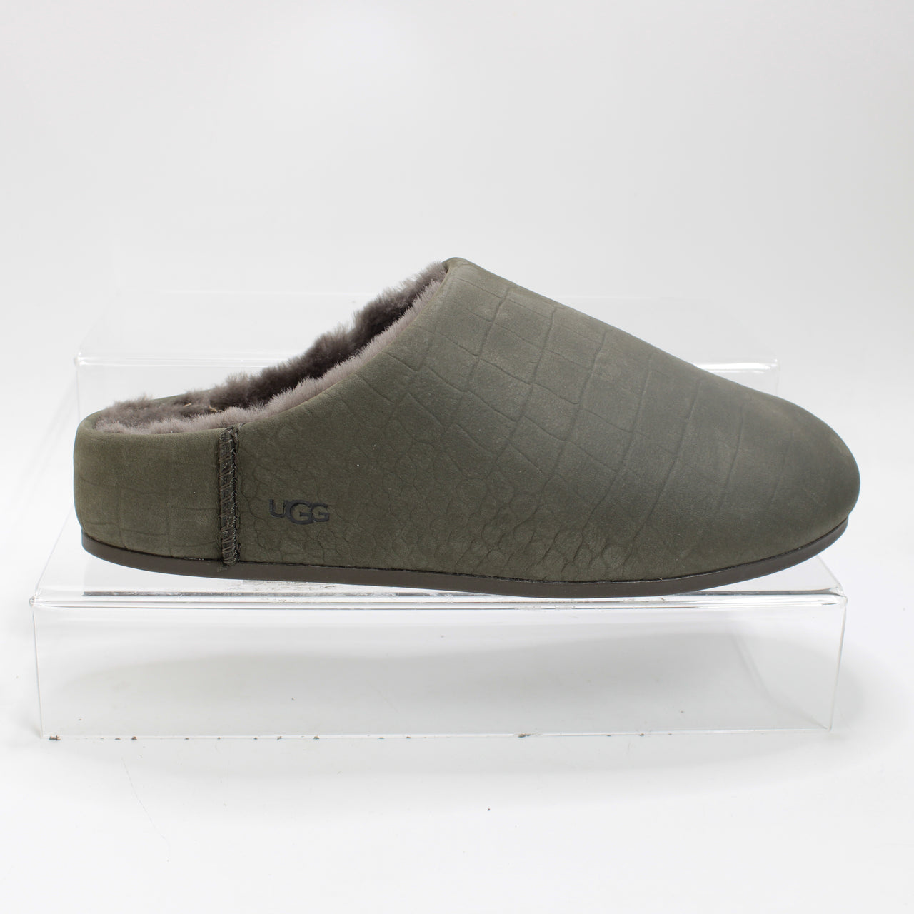 Womens UGG Elea Embossed Slip On Dense Smoke UK Size 6