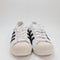 adidas Superstar Ii Trainers Crystal Cream Black Uk Size 5
