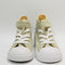 Odd Sizes - Kids Converse All Star Hi 1vlace Olive Aura Cyber Mango White - UK Sizes Right 9 Youth/Left 10 Youth