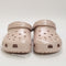 Odd Sizes - Womens Crocs Classic Clog Pink Clay Shimmer - UK Sizes Right 5/Left 6