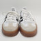 adidas Sambae White Core Black Gold Metallic Uk Size 5