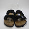Womens Birkenstock Arizona Two Strap Vl Black Uk Size 4.5