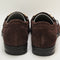 Womens Office Fountain Snaffle Trim Loafers Brown Suede Uk Size 3