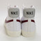 Odd Sizes - Nike Blazer Mid '77 White Dark Beetroot Grey Fog Black - UK Sizes Right 9/Left 8