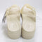 Womens Crocs Brooklyn Buckle Low Wedge Sandals Frosted Sandstone Uk Size 6