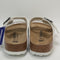 Womens Birkenstock Arizona Two Strap White Birko Uk Size 5