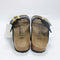 Womens Birkenstock Sydney Two Strap Sandals Graceful Liquorice Uk Size 4.5