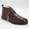 Mens Office Barnaby Smart Chukka Boots Chocolate Brown Leather