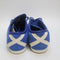 adidas Italia 70S Trainers Team Royal Blue Cream White Silver Metallic UK Size 6
