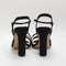 Womens Office Hera  Strappy Heeled Sandals Black