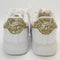 Odd Sizes -  Nike Air Force 1 07 White Barely White - UK Sizes Right 6/Left 5