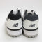 Odd sizes - New Balance BB550 White Grey Black Uk Sizes Right 4/Left 5
