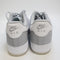 Odd Sizes -  Nike Air Force 1 07 Wolf Grey White Hyper Turquiose - UK Sizes Right 10/Left 9