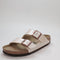 Womens Birkenstock Arizona Two Strap Graceful Pearl White Uk Size 5