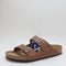 Mens BIRKENSTOCK Arizona Two Strap Sandals Oiled Cognac