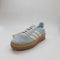 adidas Gazelle Bold W Trainers Clear Sky Cream White Gold Metallic Uk Size 6.5