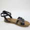 Odd sizes - Womens Blowfish Malibu Maylie Sandals Black Uk Sizes Right 6/Left 5