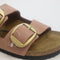 Womens Birkenstock Arizona Big Buckle Sandals Old Rose Nubuck Uk Size 6